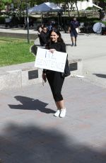 NATASHA BLASICK Outside Menendez Brothers Resentencing Hearing at Van Nuys Courthouse 05/13/2025