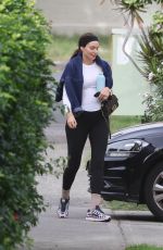 NATASSIA HALABI Arrives at Pilates Class in Bondi 05/26/2025