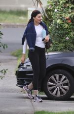 NATASSIA HALABI Arrives at Pilates Class in Bondi 05/26/2025