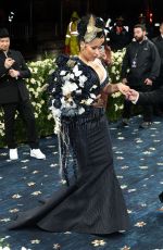 NICKI MINAJ at 2025 Met Gala Celebrating Superfine: Tailoring Black Style in New York 05/05/2025