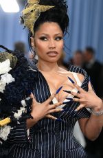 NICKI MINAJ at 2025 Met Gala Celebrating Superfine: Tailoring Black Style in New York 05/05/2025