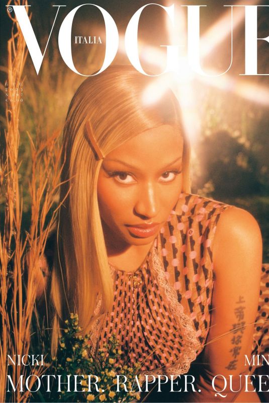 NICKI MINAJ for Vogue Italy, June 2025
