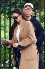 NINA DOBREV and Shaun White Enjoy a Scooter Ride out in New York City 05/06/2025