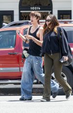 NOAH CYRUS and Pinkus Out for Sushi Lunch Date in Toluca Lake 05/13/2025