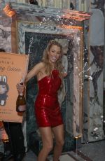 OLIVIA ATTWOOD Celebrates Her Birthday at Bacchanalia Mayfair in London 05/03/2025