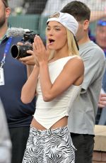 OLIVIA DUNNE at Pittsburgh Pirates vs New York Mets Game at Citi Field in New York City 05/12/2025