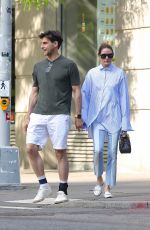 OLIVIA PALERMO and Johannes Huebl Out in New York 05/08/2025