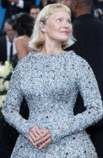 PAMELA ANDERSON at 2025 Met Gala Celebrating Superfine: Tailoring Black Style in New York 05/05/2025