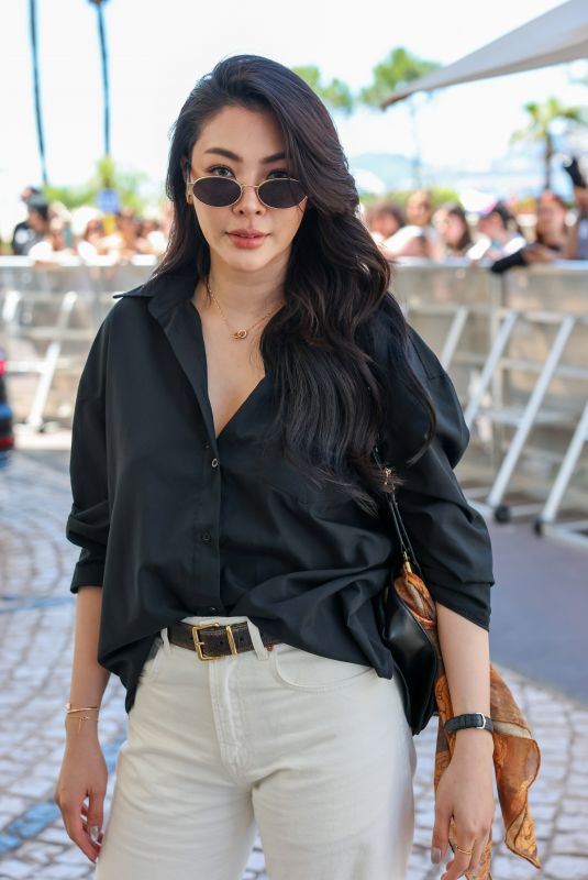 PERAYA MALISORN Leaves Hotel Martinez in Cannes 05/23/2025