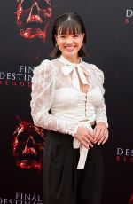 PEYTON ELIZABETH LEE at Final Destination Bloodlines World Premiere in Hollywood 05/12/2025