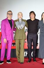 POM KLEMENTIEFF at Mission: Impossible - The Final Reckoning Press Conference in Seoul 05/08/2025