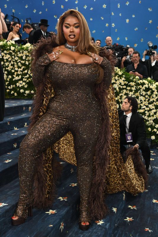 PRECIOUS LEE at 2025 Met Gala Celebrating Superfine: Tailoring Black Style in New York 05/05/2025