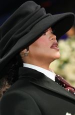 Pregnant RIHANNA at 2025 Met Gala Celebrating Superfine: Tailoring Black Style in New York 05/05/2025
