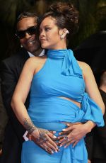 Pregnant RIHANNA at Highest 2 Lowest Premiere at 78th Cannes Film Festival 05/19/2025