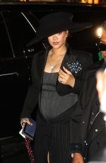 Pregnant RIHANNA Comes Back to Her Hotel After Met Gala in New York 05/05/2025