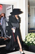 Pregnant RIHANNA Comes Back to Her Hotel After Met Gala in New York 05/05/2025