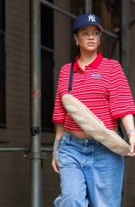Pregnant RIHANNA Heading to Carbone in New York 05/09/2025