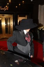Pregnant RIHANNA Leaves Carlyle Hotel Ahead of Met Gala in New York 05/05/2025