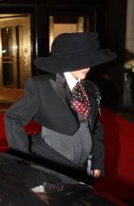 Pregnant RIHANNA Leaves Carlyle Hotel Ahead of Met Gala in New York 05/05/2025