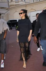 Pregnant RIHANNA Out on Croisette in Cannes to Visit Messika Boutique 05/21/2025
