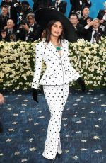 PRIYANKA CHOPRA at 2025 Met Gala Celebrating Superfine: Tailoring Black Style in New York 05/05/2025