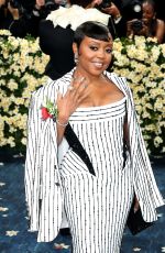 QUINTA BRUNSON at 2025 Met Gala Celebrating Superfine: Tailoring Black Style in New York 05/05/2025
