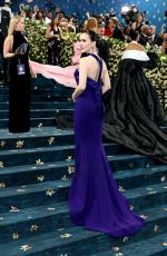 RACHEL BROSNAHAN at 2025 Met Gala Celebrating Superfine: Tailoring Black Style in New York 05/05/2025