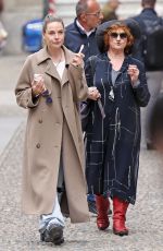 REBECCA FERGUSON Out and About in Milan 05/10/2025