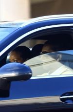 RIHANNA and A$ap Rocky Visit an Office Building in Los Angeles 04/30/2025