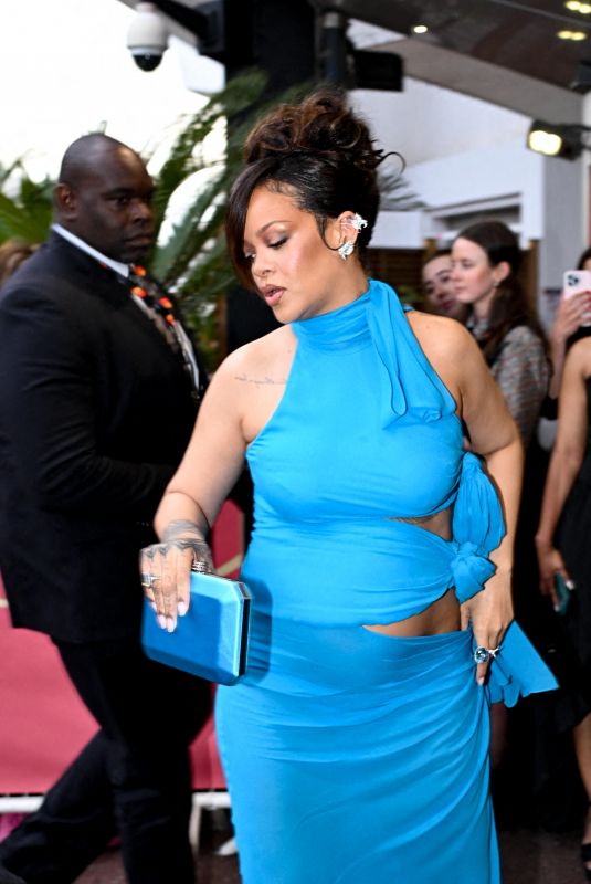 RIHANNA Signs Autographs at 78th Cannes International Film Festival 05/19/2025
