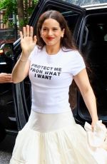 ROSALIA Arrives at Her Hotel in New York City 05/04/2025