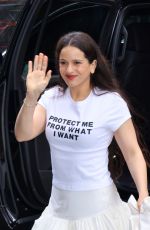 ROSALIA Arrives at Her Hotel in New York City 05/04/2025