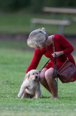 SABRINA CARPENTER Out with Her Dog at a Park in Hollywood Hills 05/21/2025