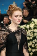 SADIE SINK at 2025 Met Gala Celebrating Superfine: Tailoring Black Style in New York 05/05/2025