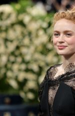SADIE SINK at 2025 Met Gala Celebrating Superfine: Tailoring Black Style in New York 05/05/2025