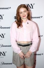 SADIE SINK at 78th Annual Tony Awards Meet The Nominees Press Event in New York City 05/08/2025