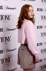 SADIE SINK at 78th Annual Tony Awards Meet The Nominees Press Event in New York City 05/08/2025