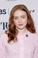 SADIE SINK at 78th Annual Tony Awards Meet The Nominees Press Event in New York City 05/08/2025
