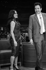 SALMA HAYEK at Tonight Show Starring Jimmy Fallon in New York 05/14/2025