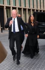 SALMA HAYEK Enjoys Private Birthday Dinner Party in New York City 05/30/2025