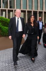 SALMA HAYEK Enjoys Private Birthday Dinner Party in New York City 05/30/2025