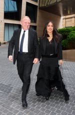 SALMA HAYEK Enjoys Private Birthday Dinner Party in New York City 05/30/2025