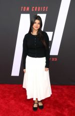 SARA ECHEAGARAY at Mission: Impossible – The Final Reckoning L.A. Creators Screening in Los Angeles