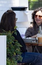 SARA GILBERT Out for a Business Lunch in Burbank 05/07/2025