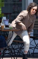 SARA GILBERT Out for a Business Lunch in Burbank 05/07/2025