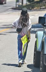 SARA SAMPAIO Took to Streets of Hollywood Hills in Search for Her Lost Dog 04/28/2025