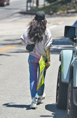 SARA SAMPAIO Took to Streets of Hollywood Hills in Search for Her Lost Dog 04/28/2025