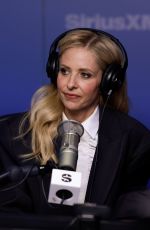 SARAH MICHELLE GELLAR at SiriusXM Radio in New York City 05/09/2025