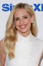 SARAH MICHELLE GELLAR at SiriusXM Radio in New York City 05/09/2025