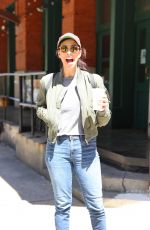 SARAH SILVERMAN Out and About in Tribeca 04/30/2025